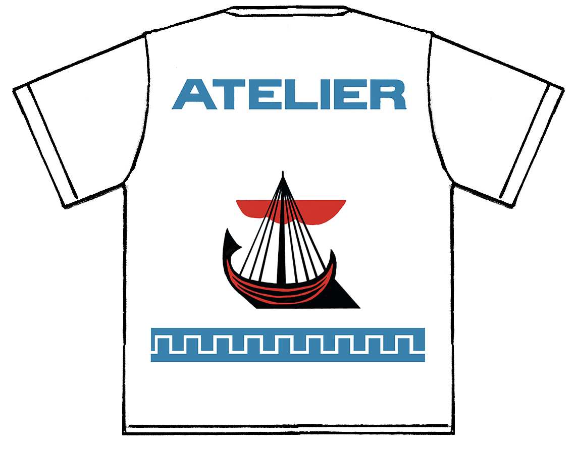 		Boat and wave organic t-shirt