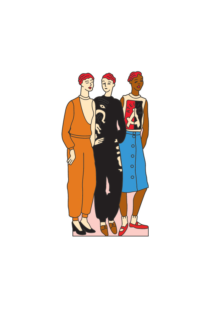 		Gang enamel badge